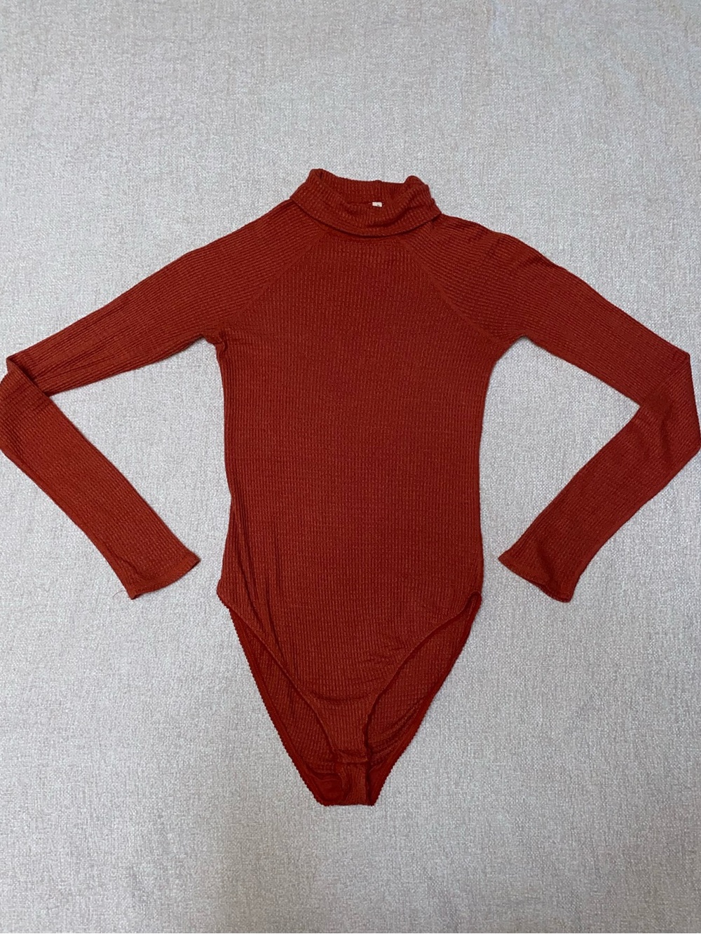 Intimately Free People All You Want Waffle Thermal Turtleneck Bodysuit - Medium